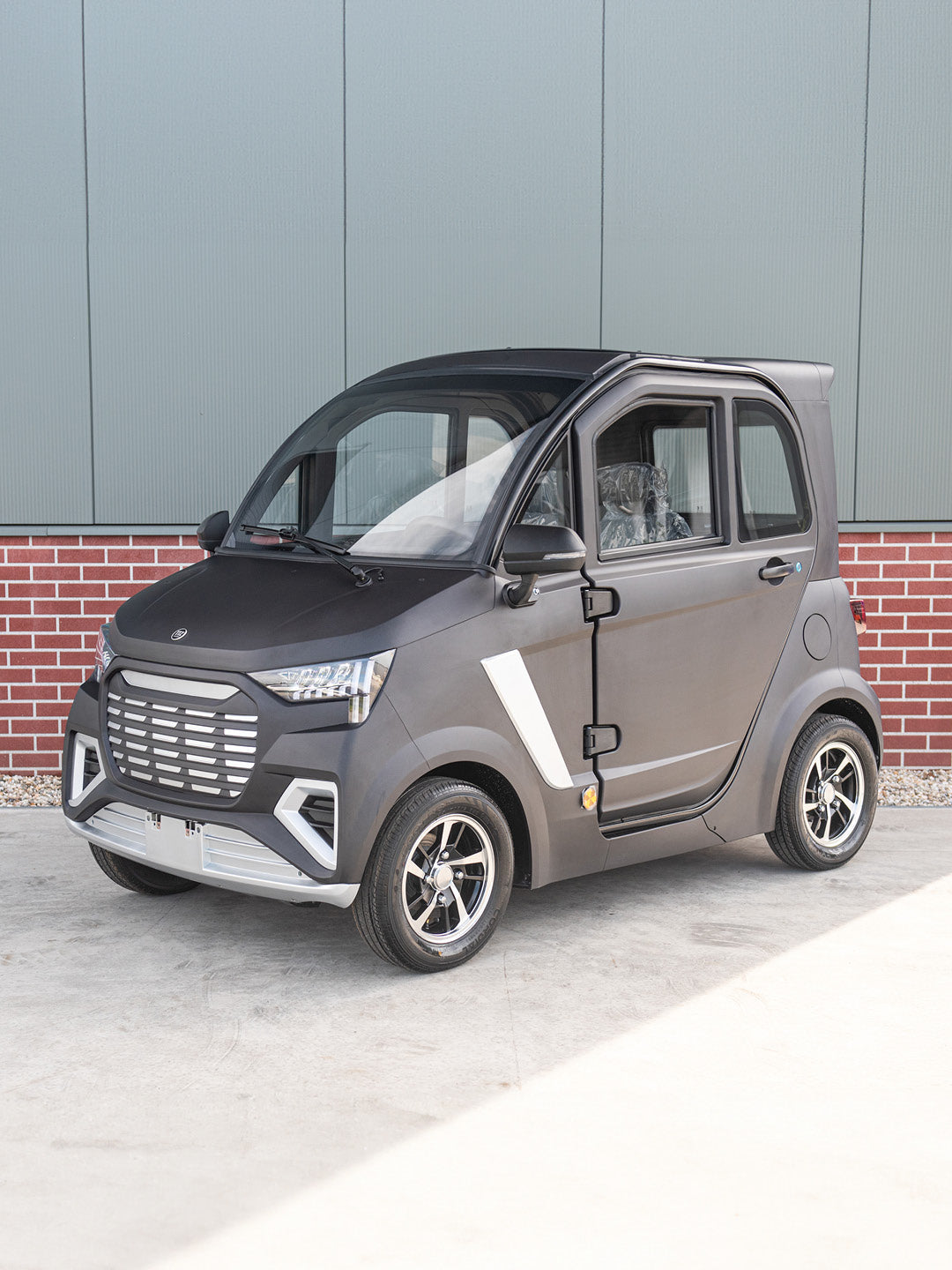 TTZ Electric City Car 4 Personen – Grijs