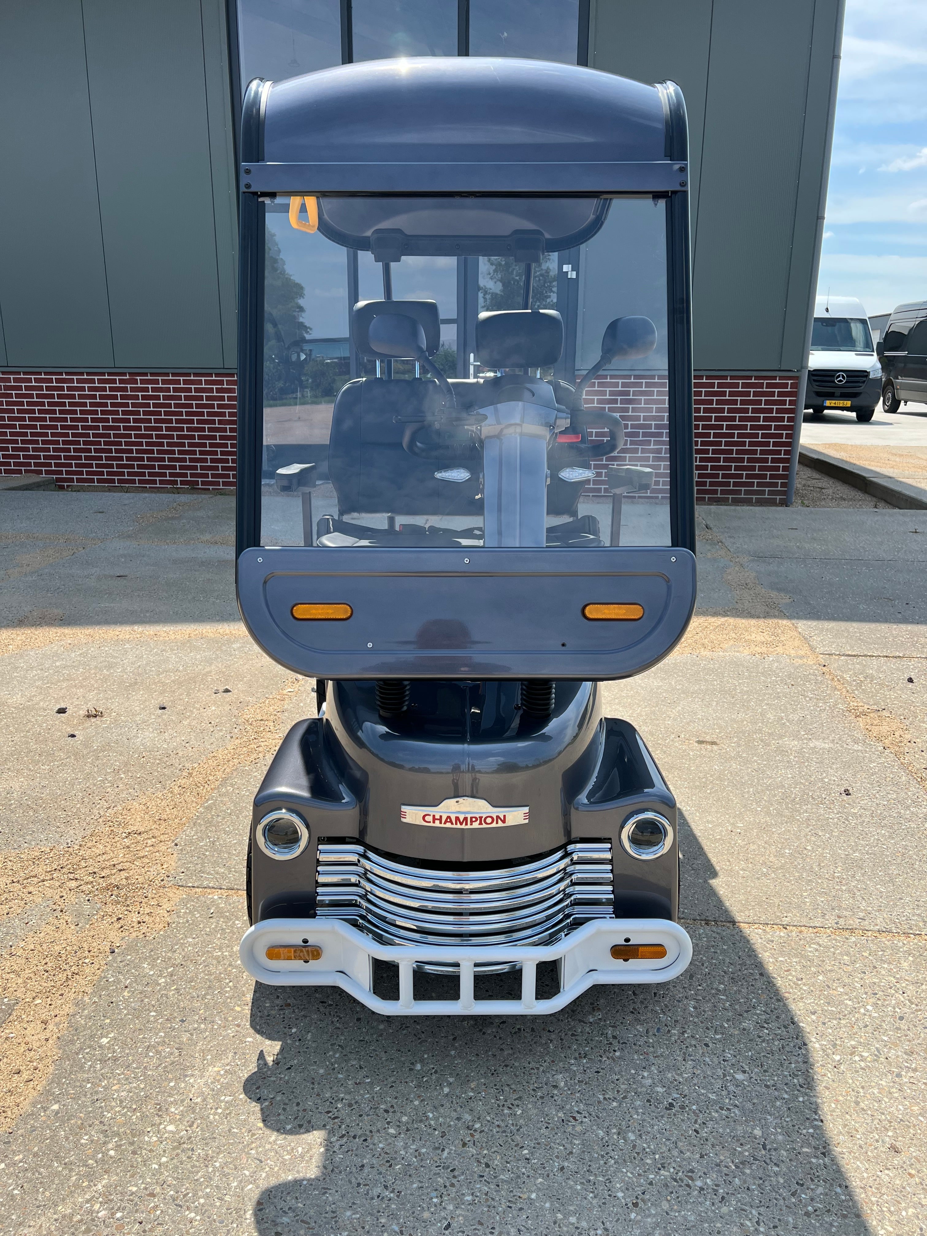 TTZ Electric Duo – 2 Persoons Scootmobiel – Zwart