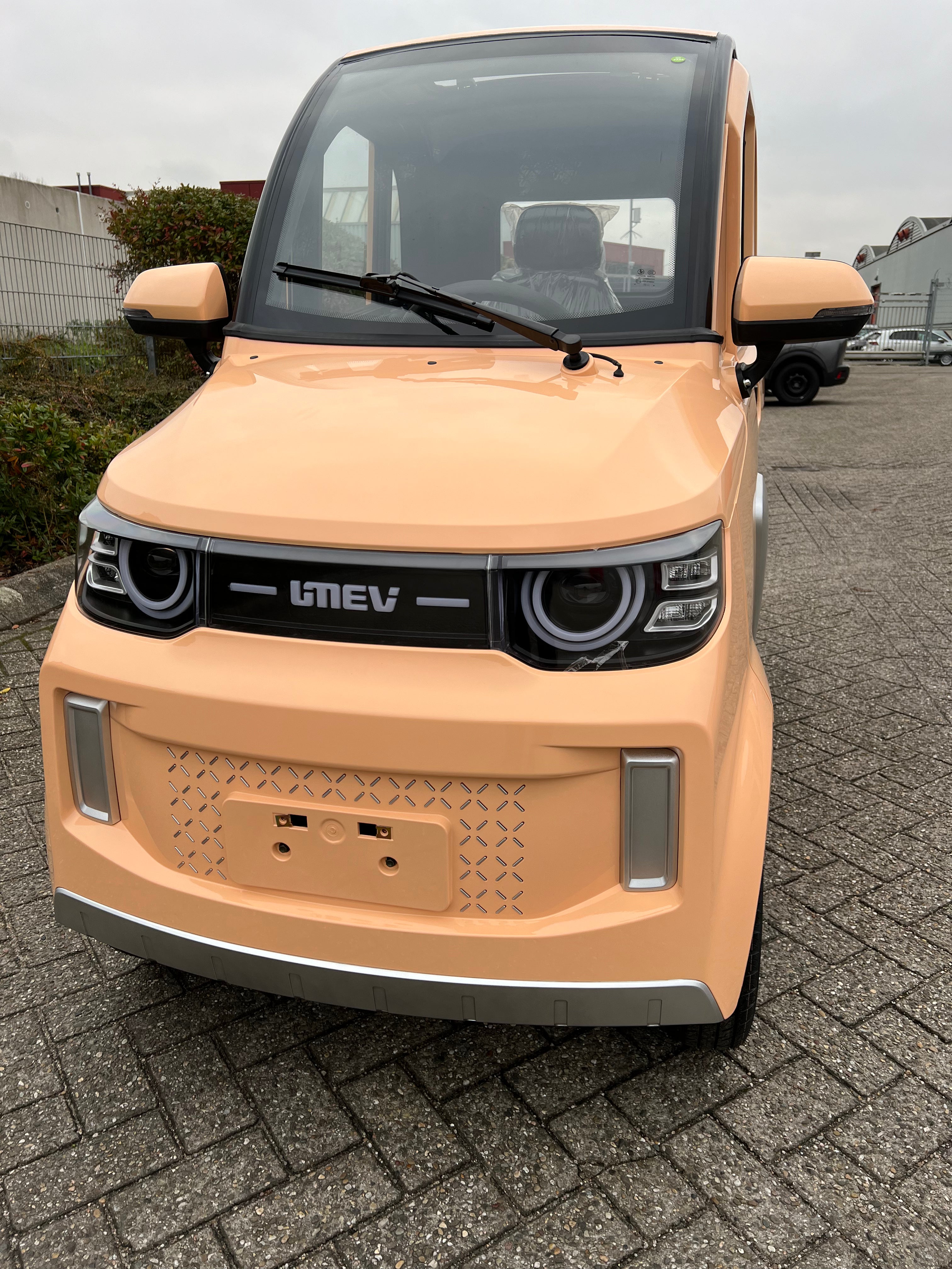 TTZ Electric invalidenvoertuig 2.0 – Bruin/Oranje