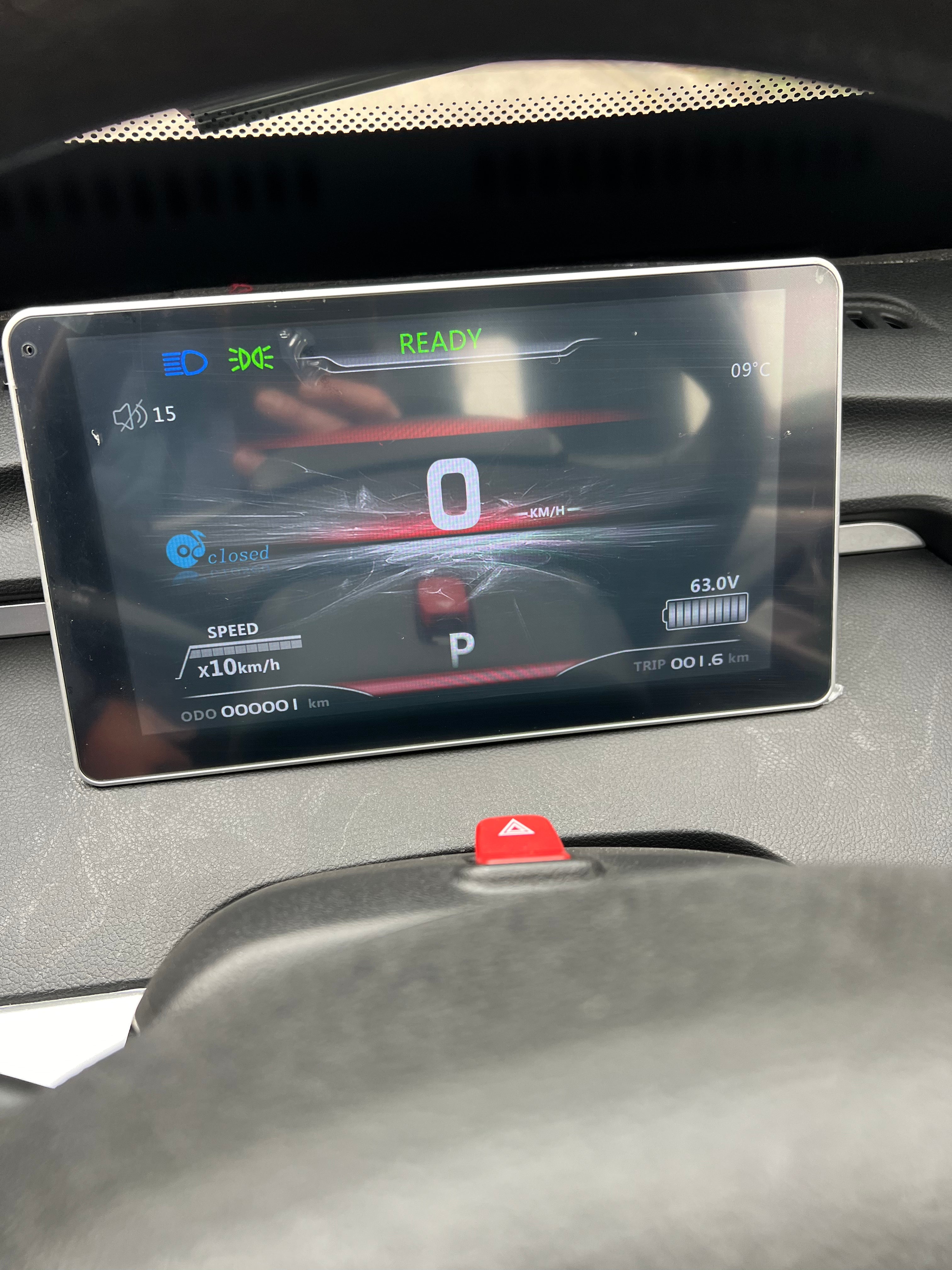 TTZ Electric invalidenvoertuig 2.0 – Rood