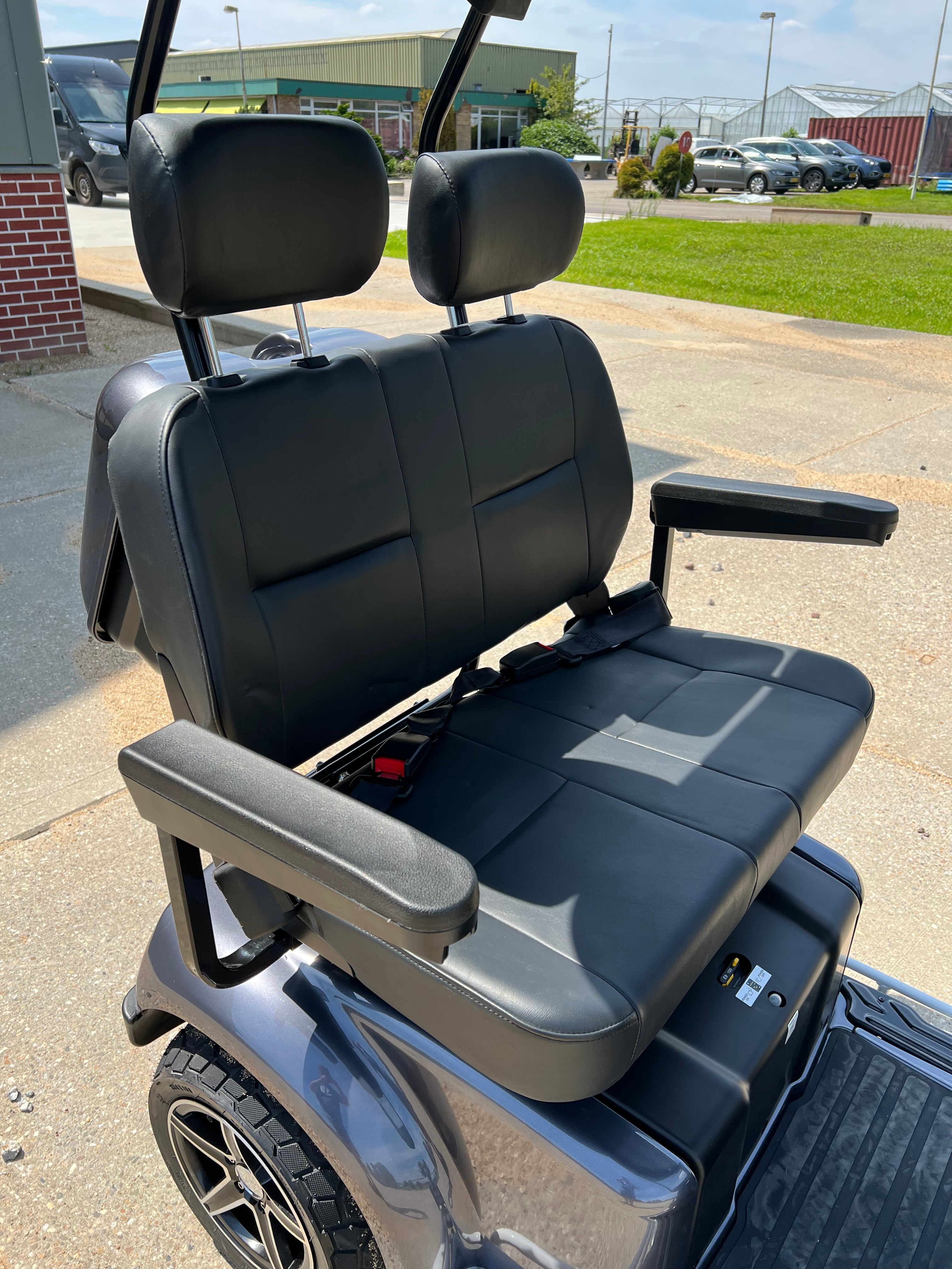 TTZ Electric Duo – 2 Persoons Scootmobiel – Zwart