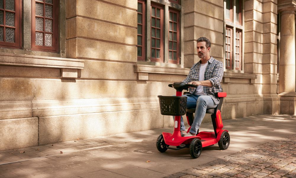 TTZ Electric opvouwbare scootmobiel