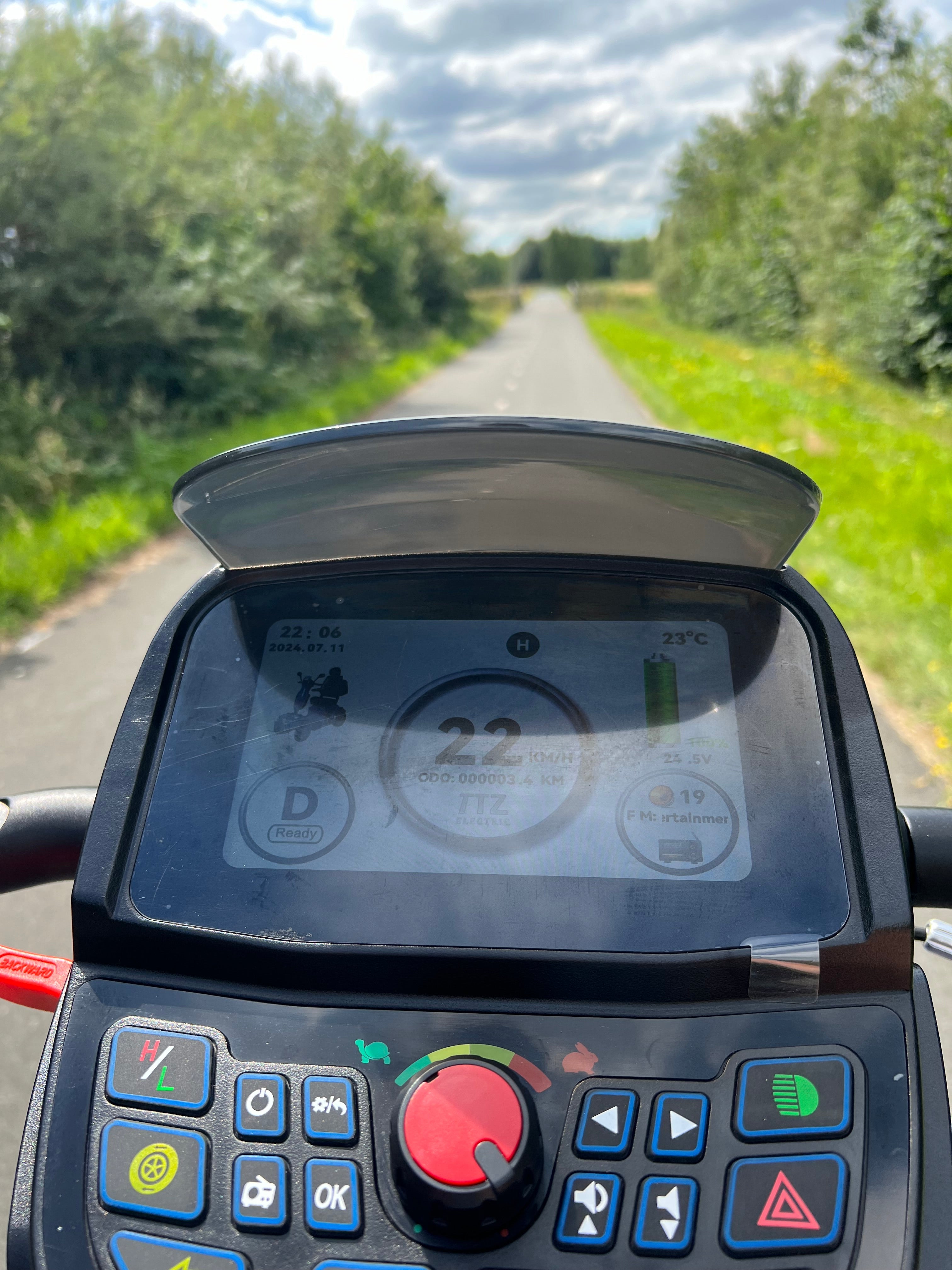 TTZ Electric Scootmobiel Duo