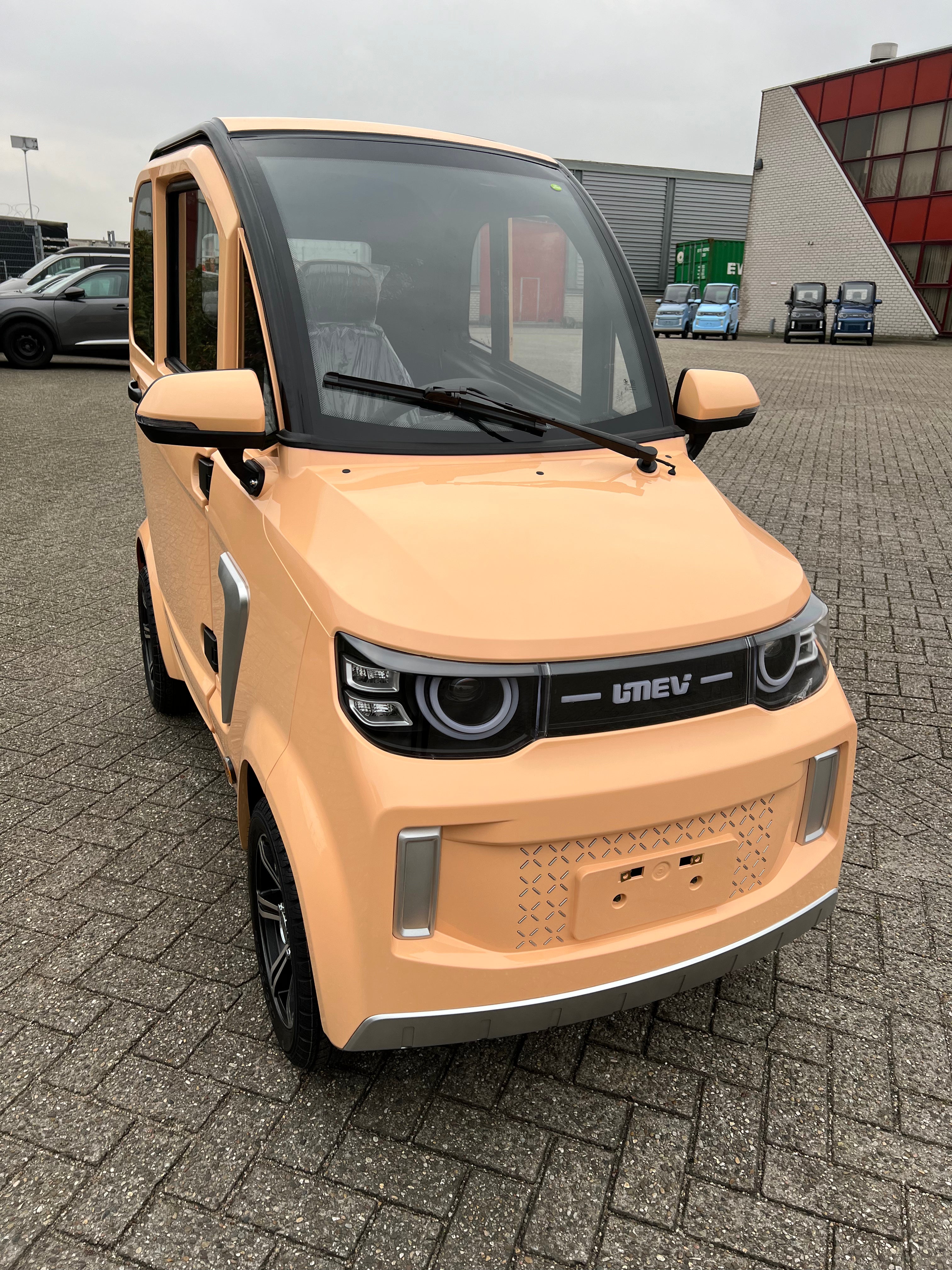 TTZ Electric invalidenvoertuig 2.0 – Bruin/Oranje