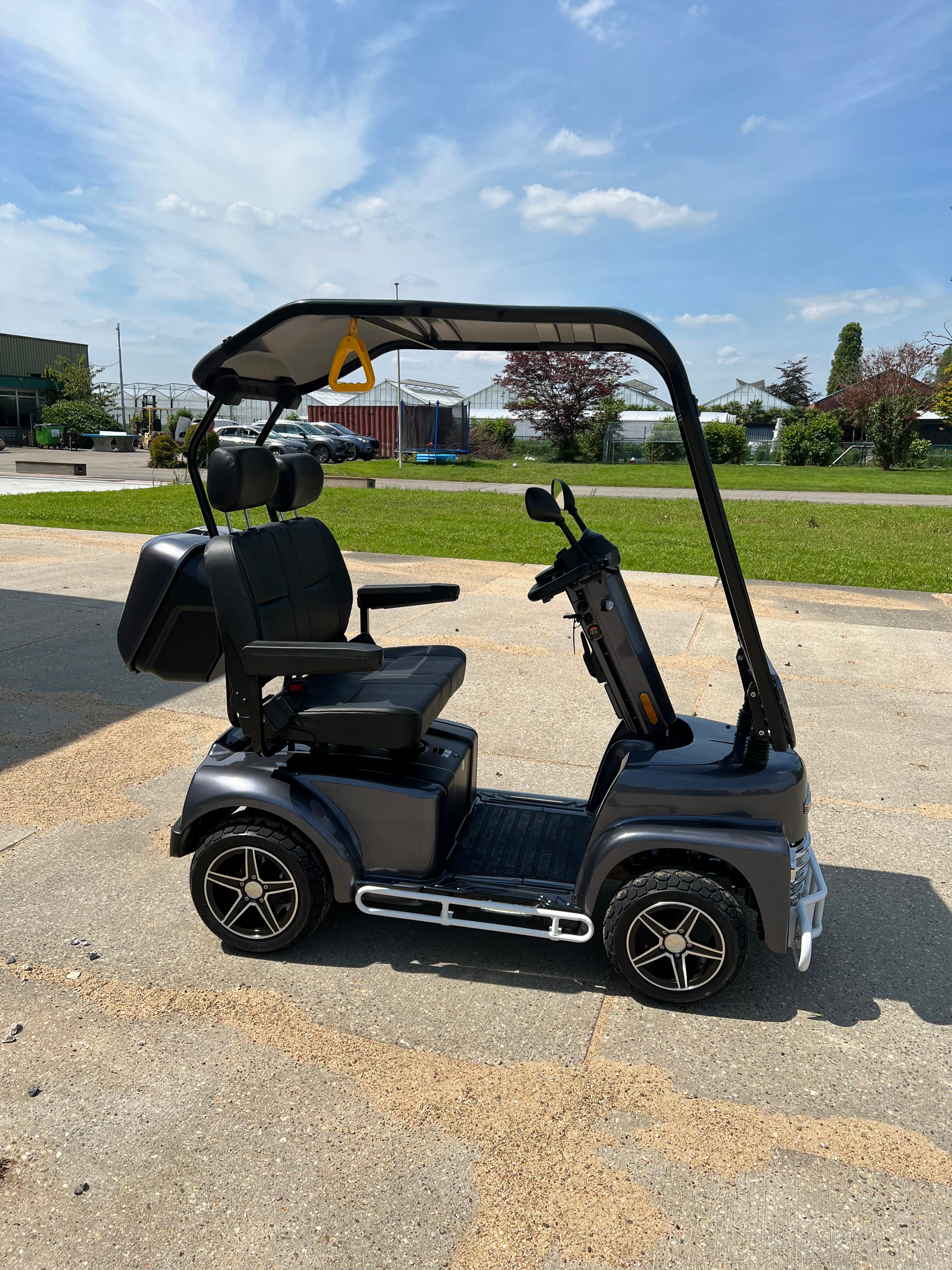 TTZ Electric Duo – 2 Persoons Scootmobiel – Zwart