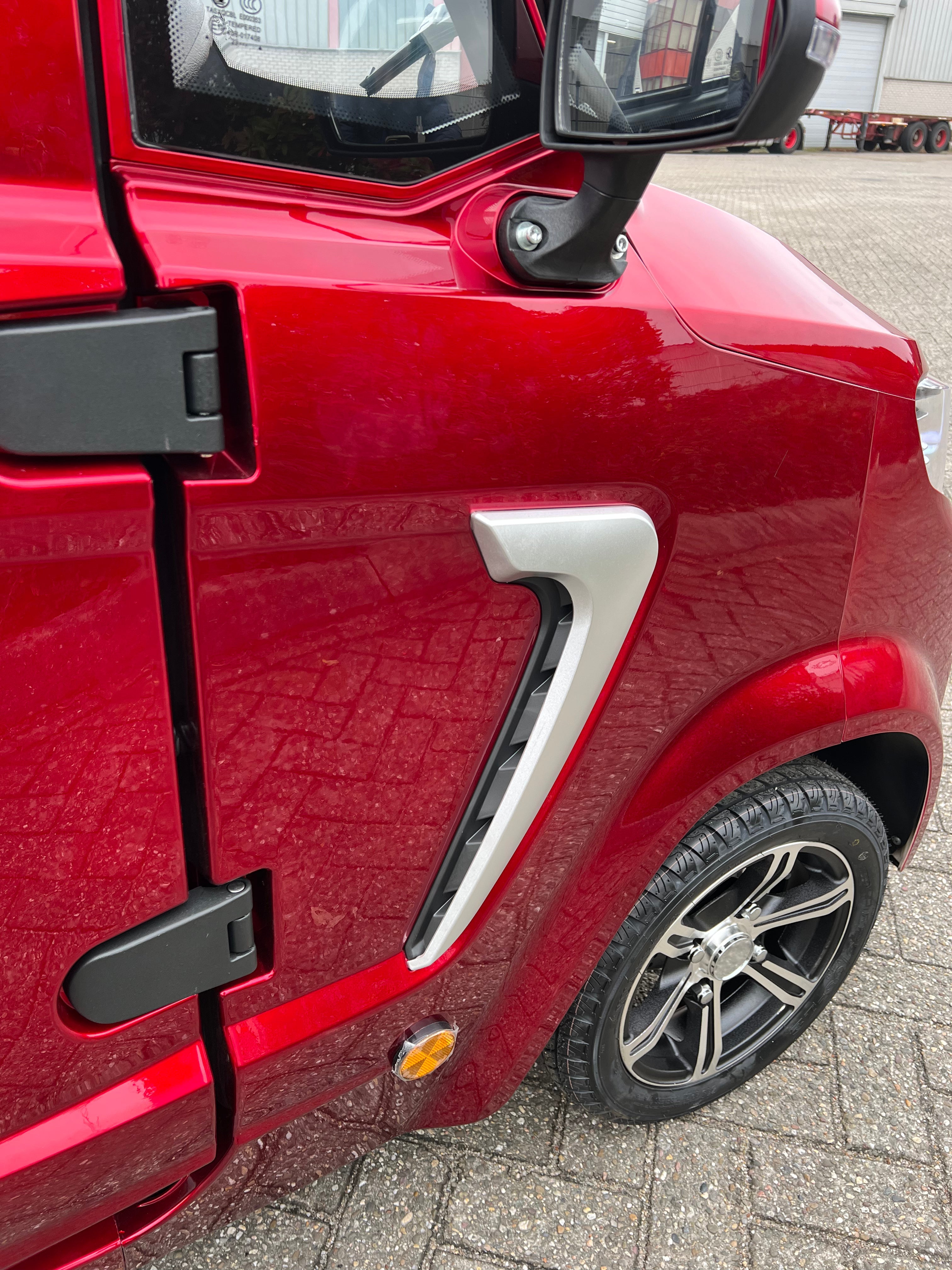 TTZ Electric invalidenvoertuig 2.0 – Rood