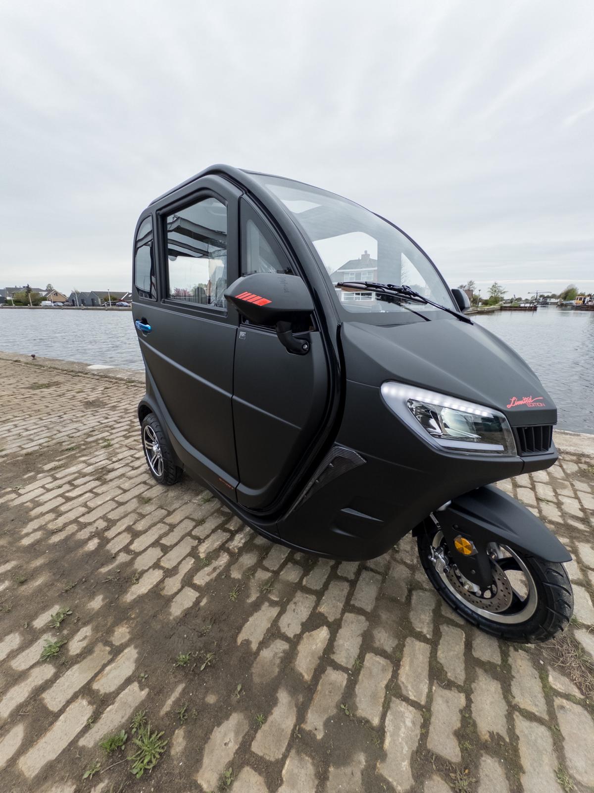 TTZ Electric invalidenvoertuig – 3 Wiel – Rood