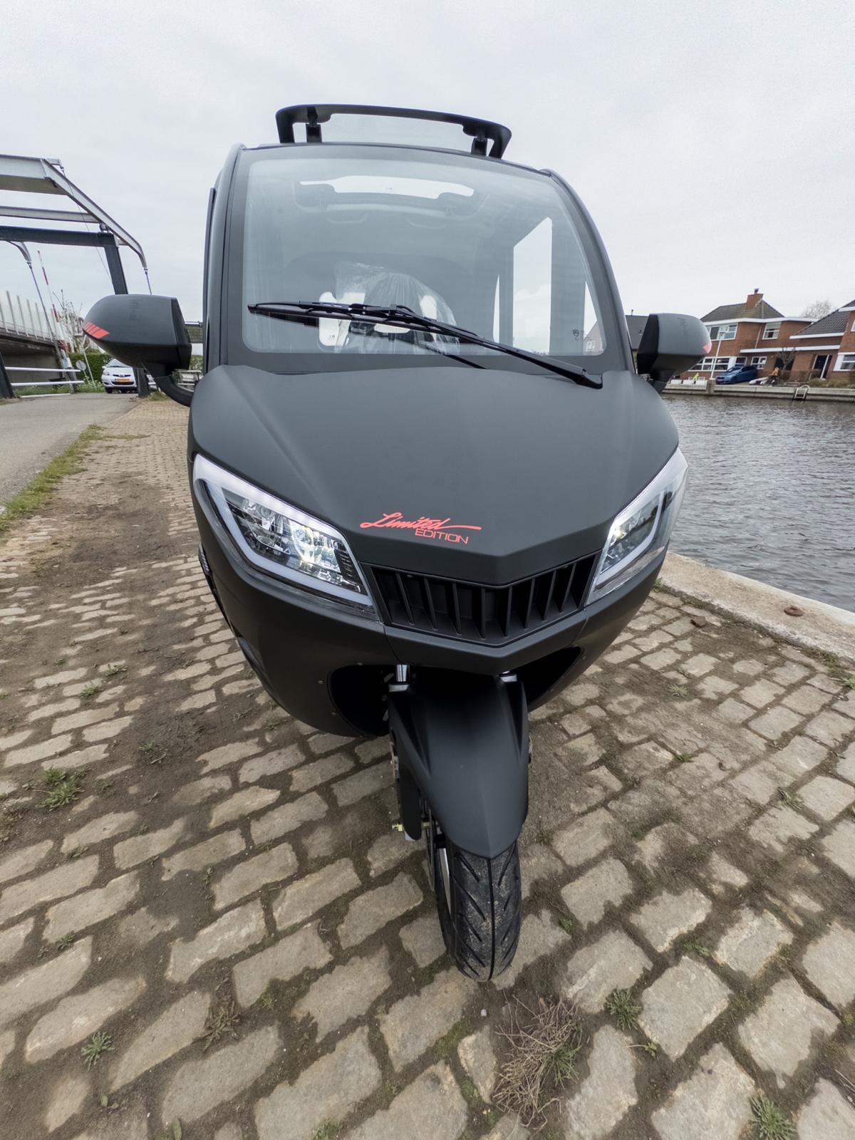 TTZ Electric invalidenvoertuig – 3 Wiel – Rood