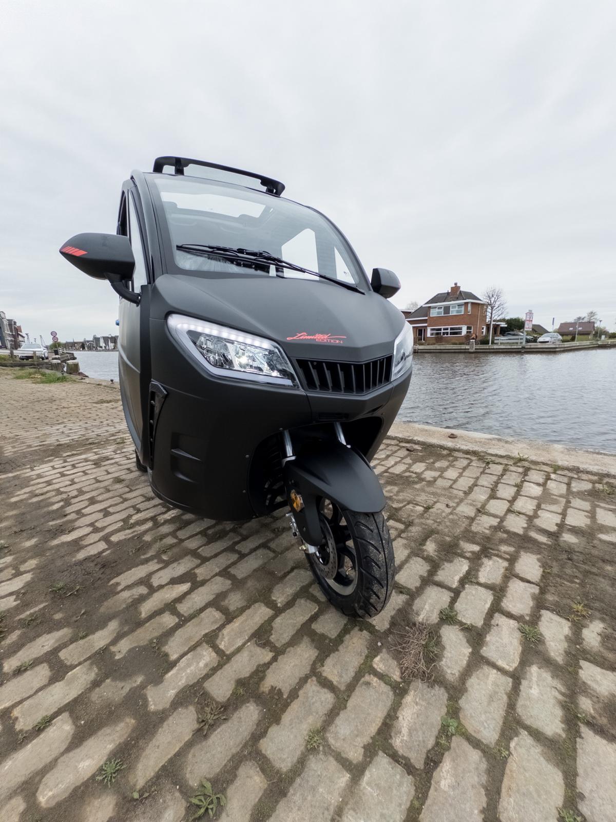 TTZ Electric invalidenvoertuig – 3 Wiel – Rood