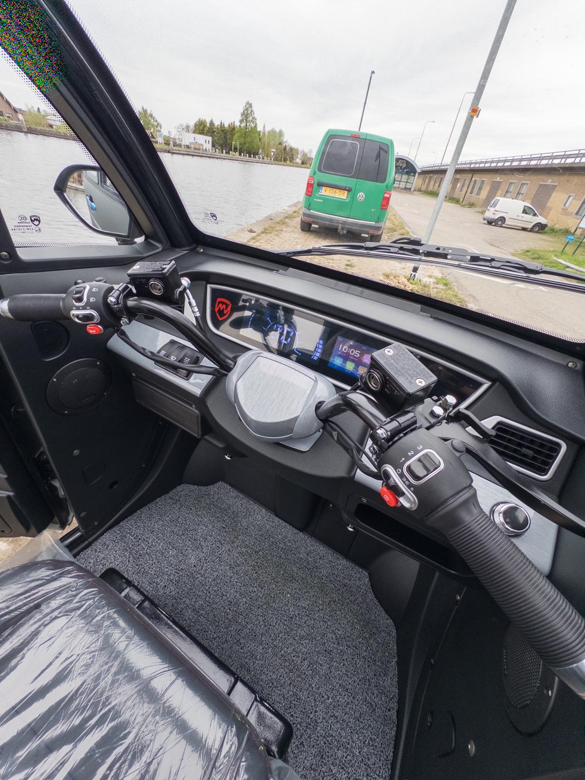 TTZ Electric invalidenvoertuig – 3 Wiel – Rood