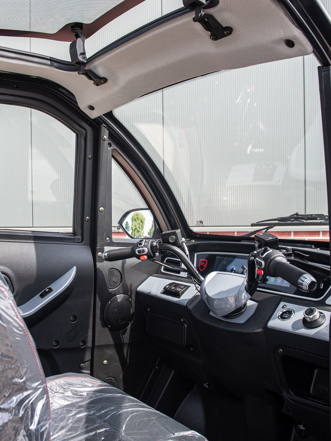 TTZ Electric invalidenvoertuig – 3 Wiel – Rood