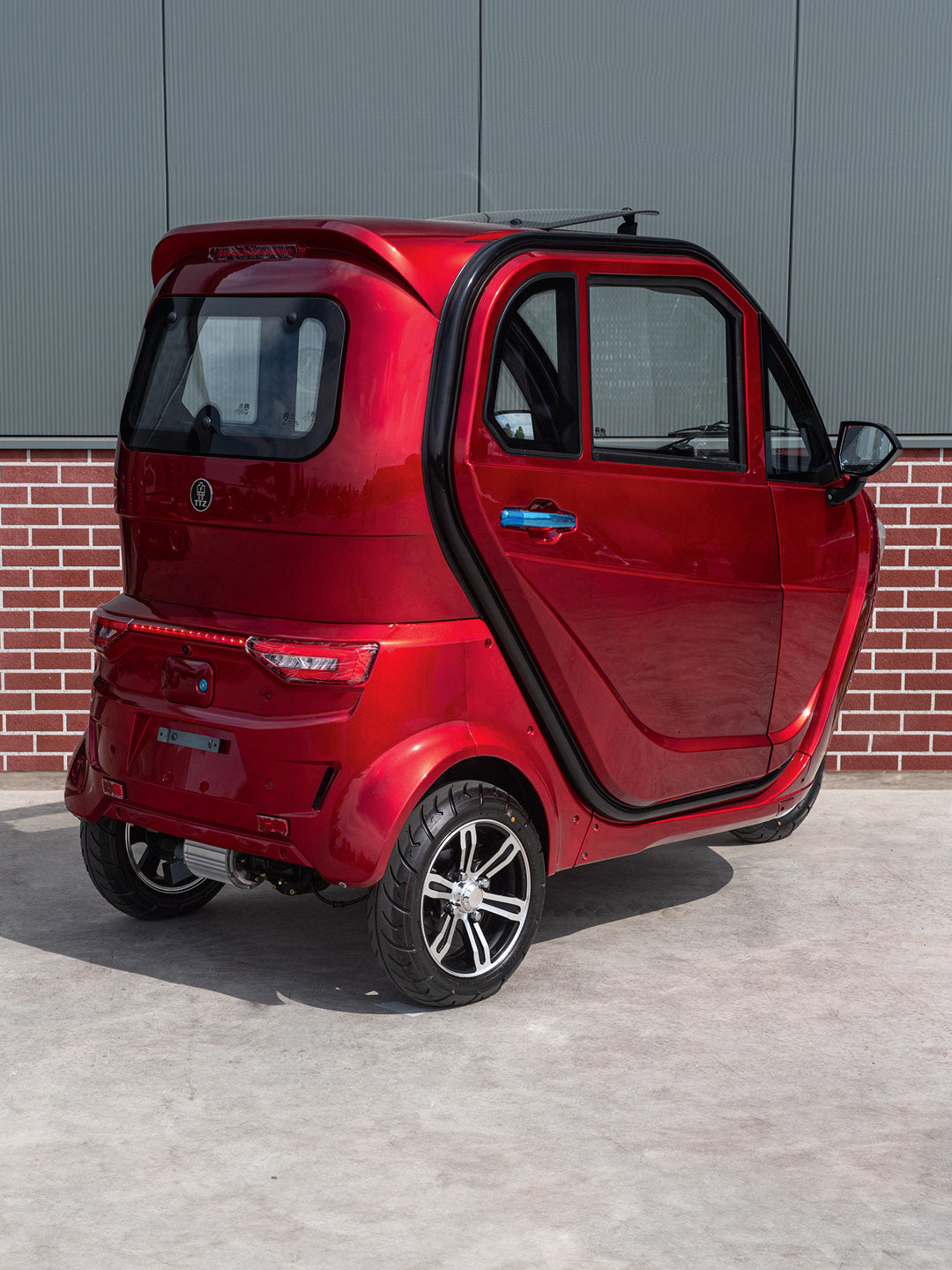 TTZ Electric invalidenvoertuig – 3 Wiel – Rood