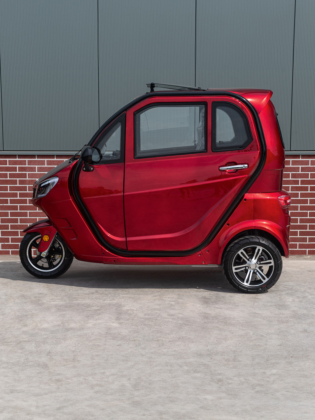 TTZ Electric invalidenvoertuig – 3 Wiel – Rood