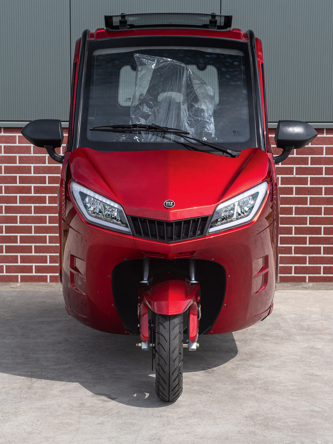 TTZ Electric invalidenvoertuig – 3 Wiel – Rood