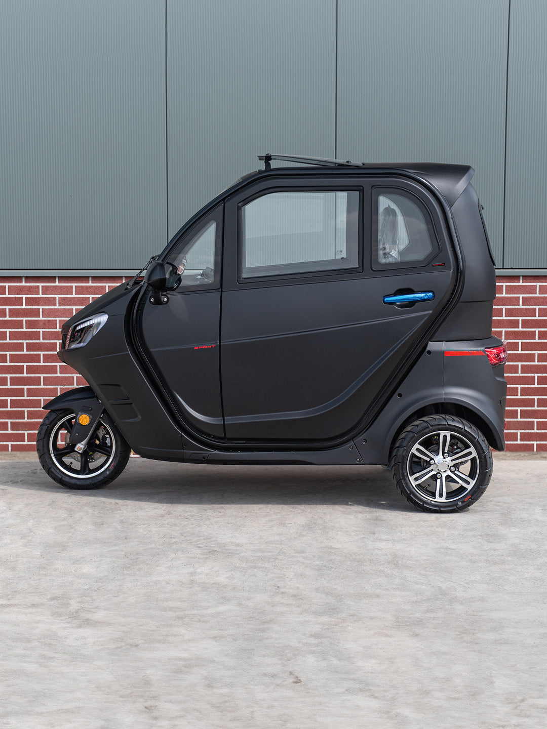 TTZ Electric invalidenvoertuig – 3 Wiel – Rood