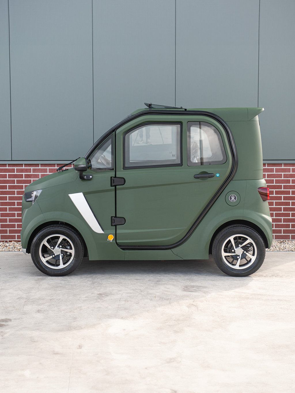 Ttz TTZ Electric City Car 4 Personen – Grijs