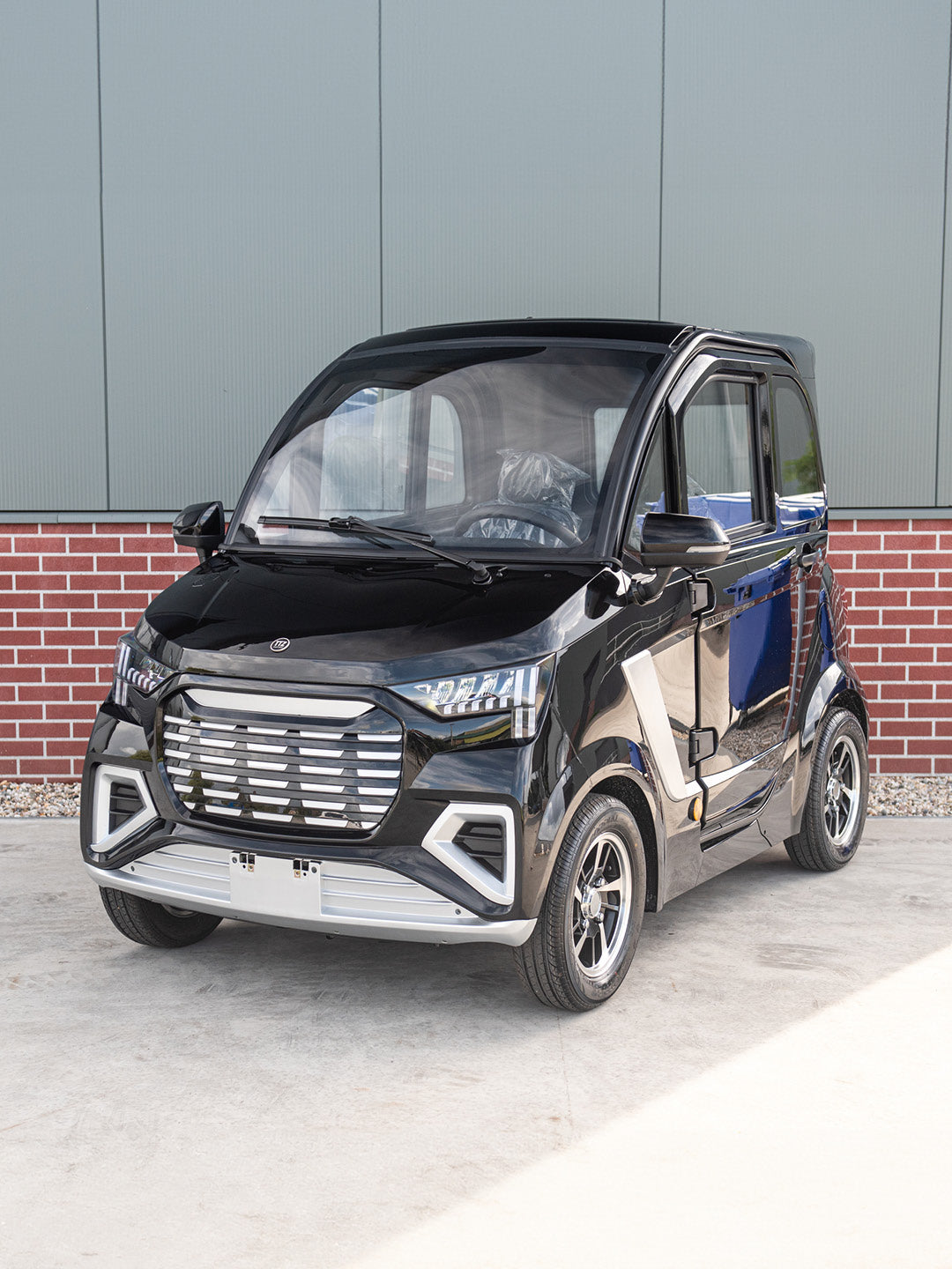 TTZ Electric City Car 4 Personen – Zwart