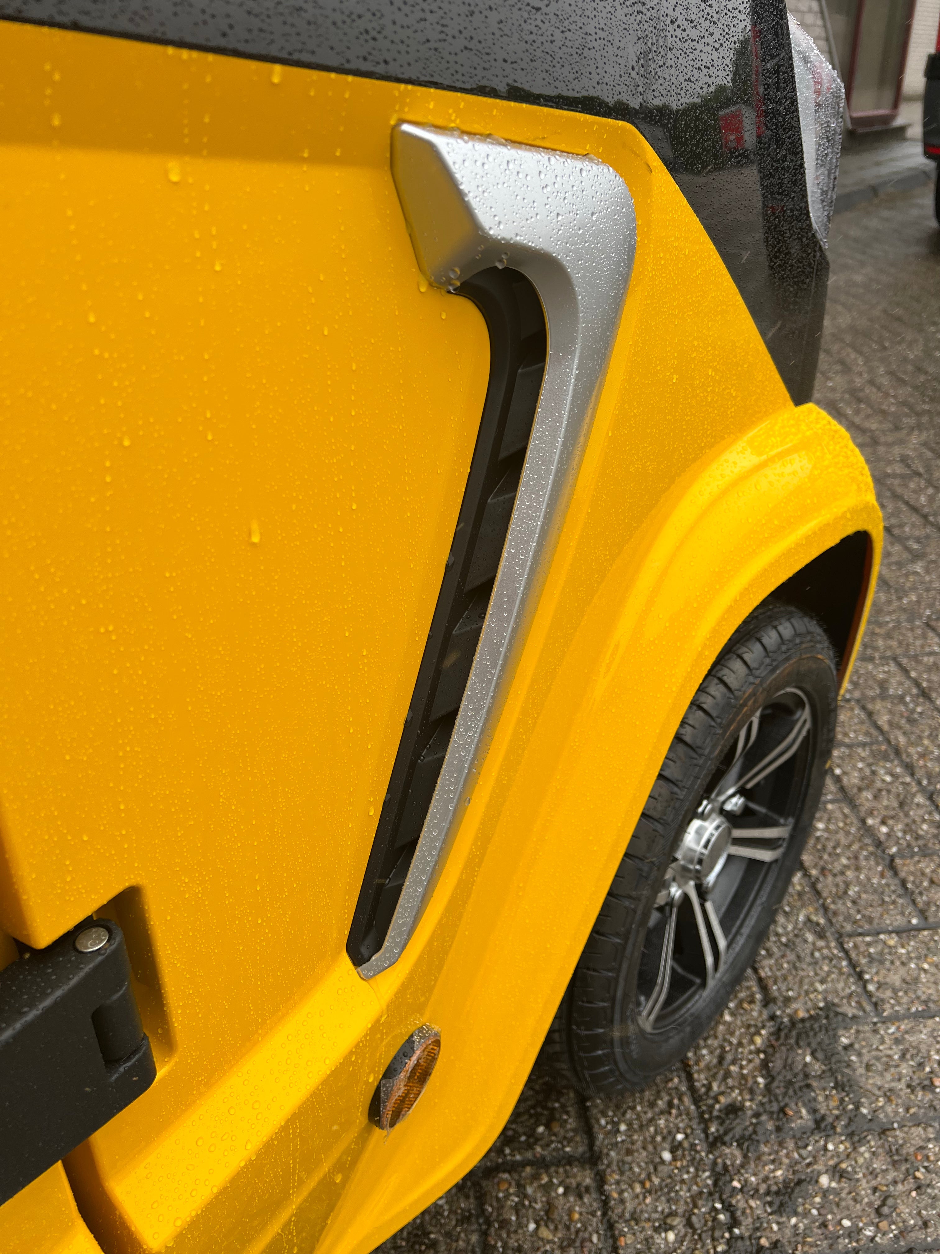 TTZ Electric invalidenvoertuig 1.0 – Geel