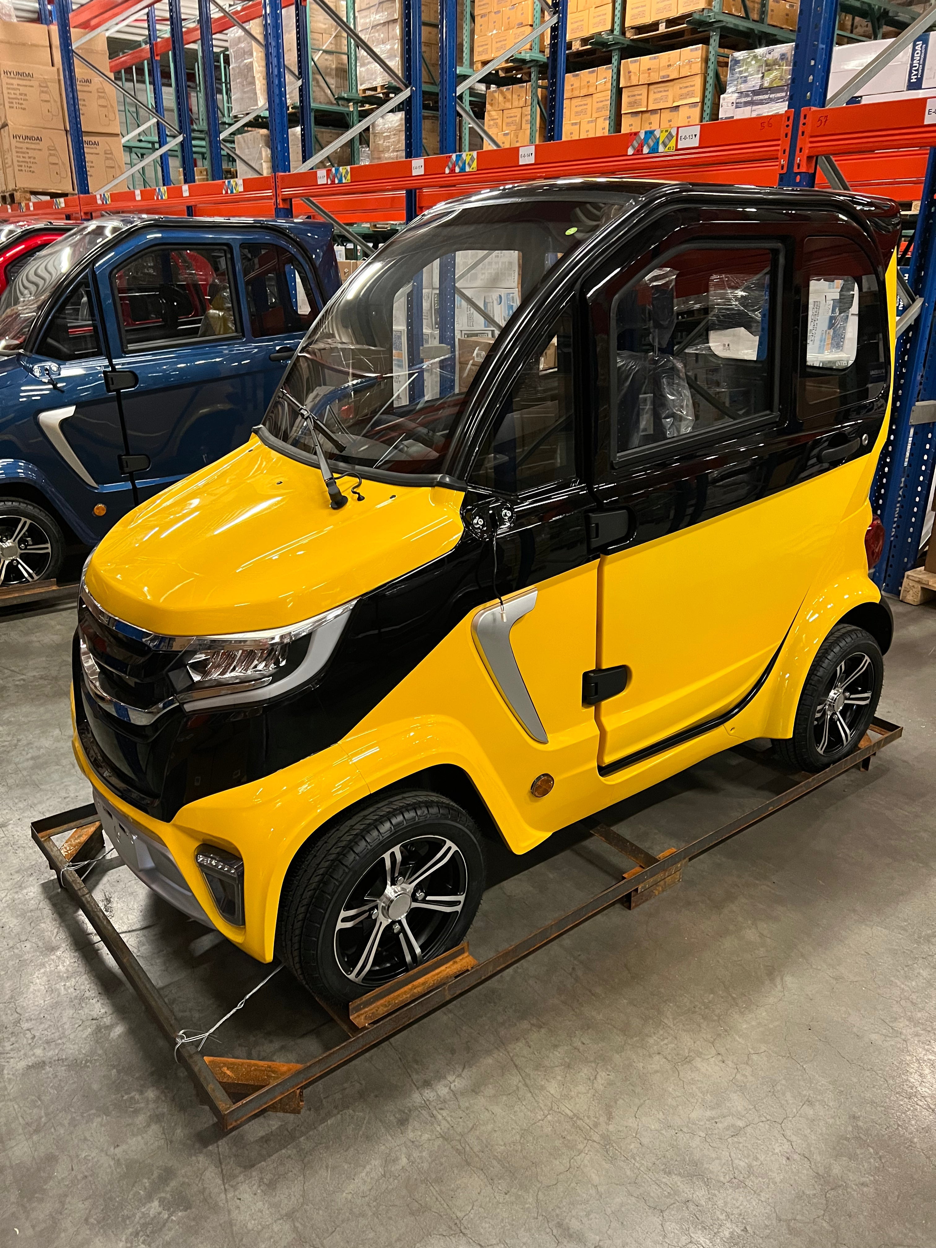TTZ Electric invalidenvoertuig 1.0 – Geel